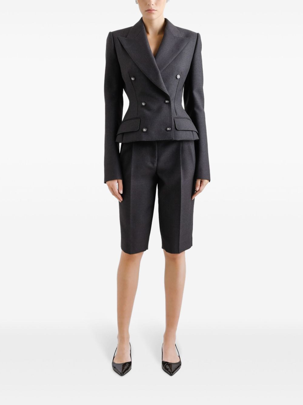 DOLCE & GABBANA Double Breasted Blazer for Women - SS25 Collection