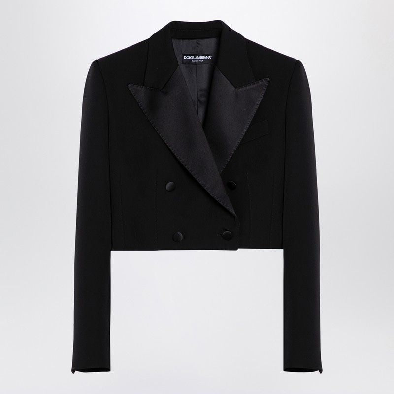 DOLCE & GABBANA Mini Wool Gabardine Tuxedo for Women