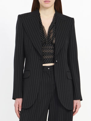 DOLCE & GABBANA Pinstripe Jacket - Regular Fit