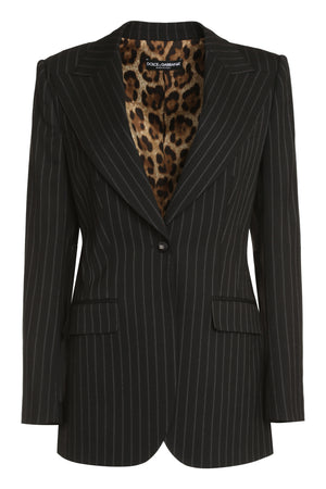 DOLCE & GABBANA Single-Breasted One Button Jacket for Women