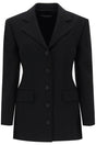 DOLCE & GABBANA Elegant Women's Wool Cady Jacket - Size 42