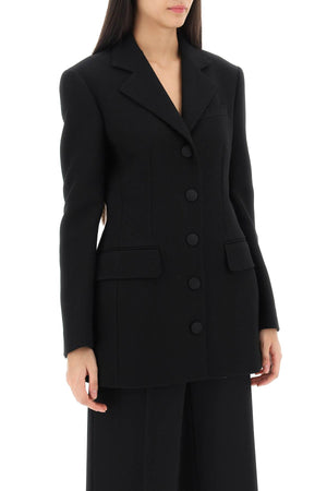 DOLCE & GABBANA Elegant Women's Wool Cady Jacket - Size 42