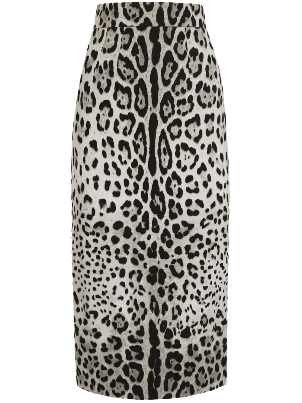 DOLCE & GABBANA Mini Leopard Print Skirt