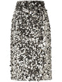 DOLCE & GABBANA Sequined Midi Skirt