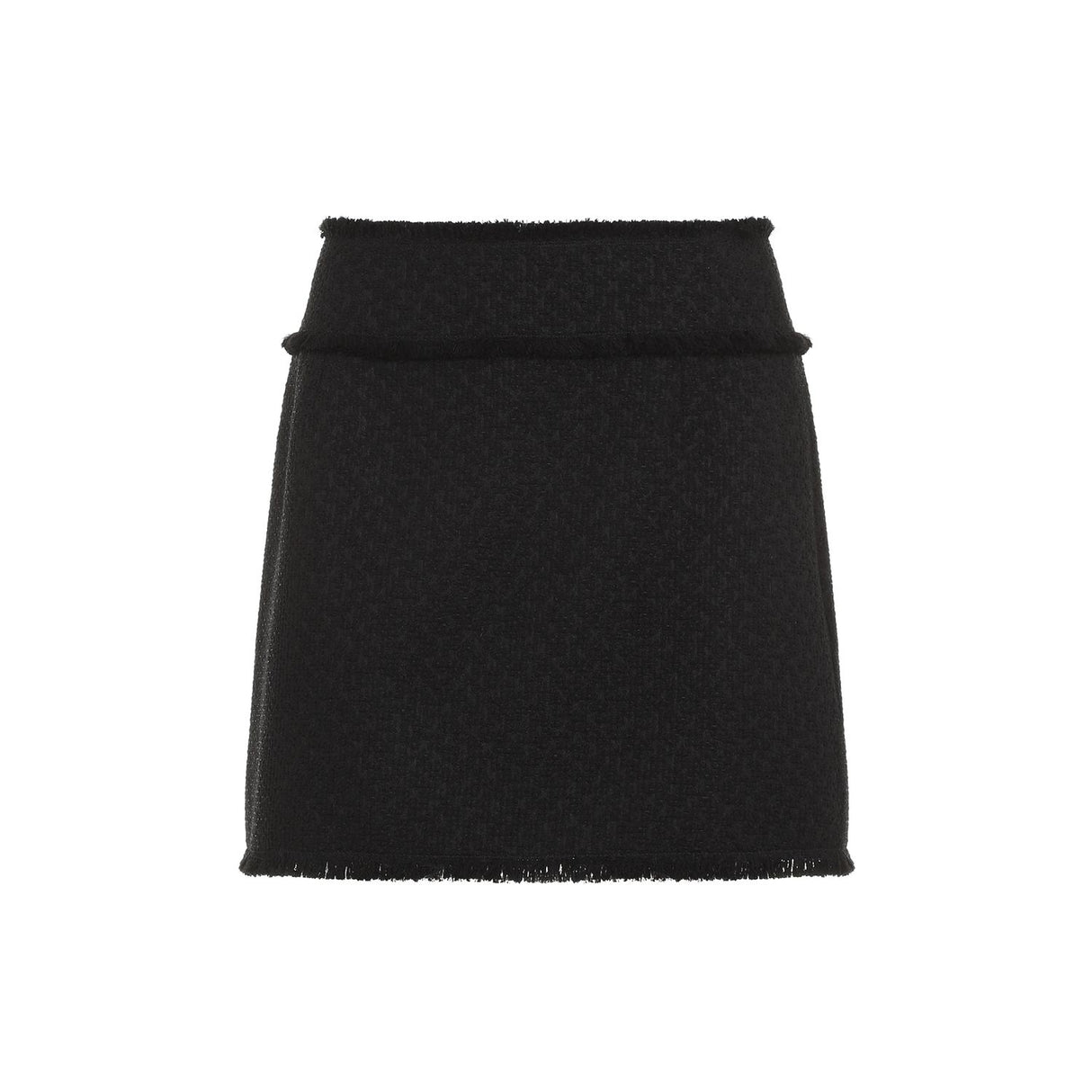 DOLCE & GABBANA Chic Wool Blend Mini Skirt for Women