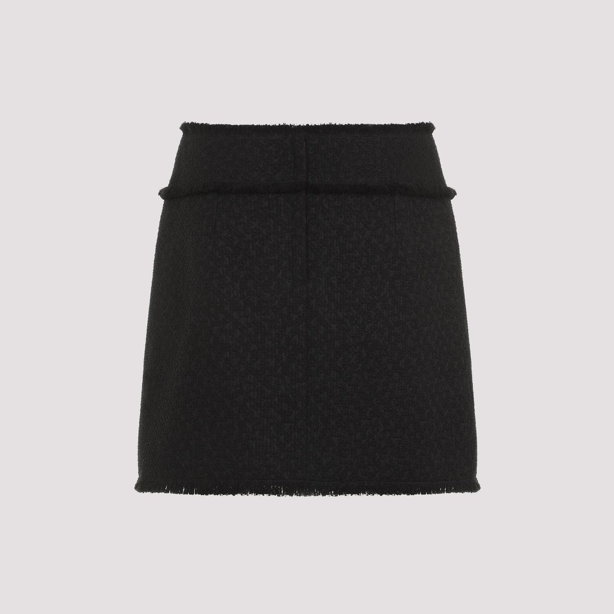 DOLCE & GABBANA Chic Wool Blend Mini Skirt for Women