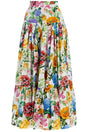 DOLCE & GABBANA High-Waisted Maxi Floral Skirt - Size IT 40