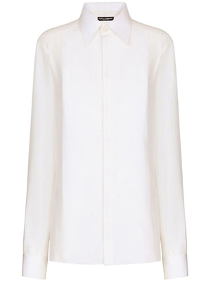 DOLCE & GABBANA Exquisite Silk Shirt for Women