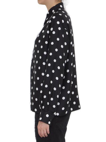 DOLCE & GABBANA Polka-Dot Print Shirt for Women - Regular Fit