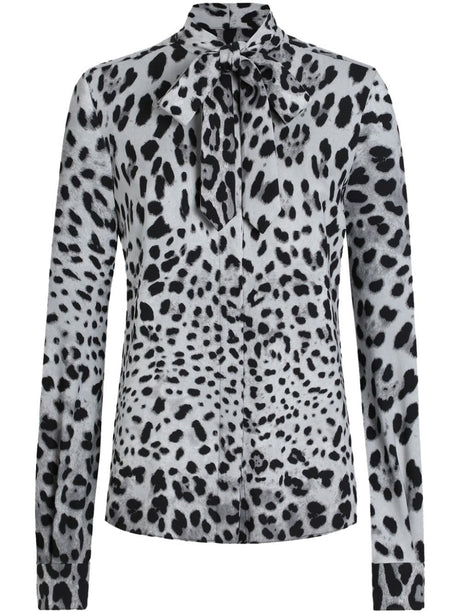 DOLCE & GABBANA Animal Print Blouse