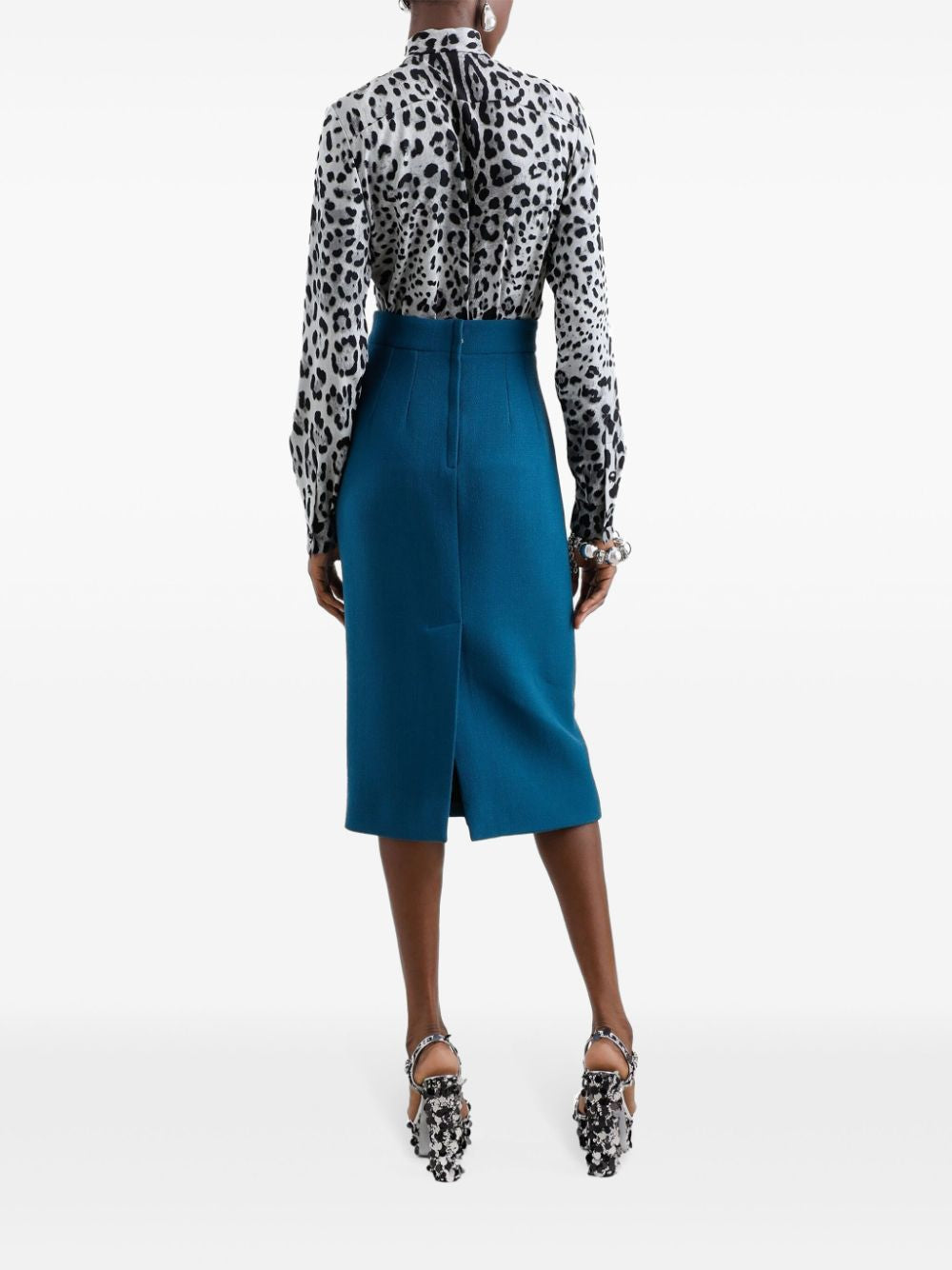 DOLCE & GABBANA Animal Print Blouse