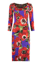 DOLCE & GABBANA Multicolor Stretch Sheath Dress for Women