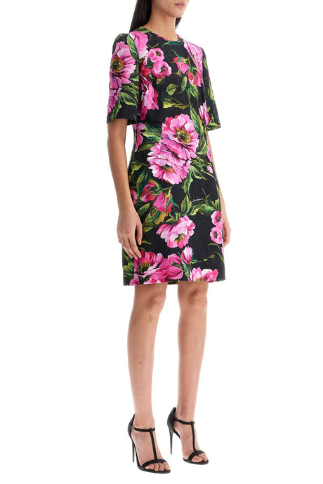 DOLCE & GABBANA Charming Floral Print Mini Dress for Women