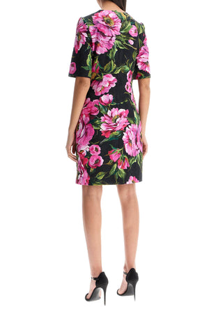 DOLCE & GABBANA Charming Floral Print Mini Dress for Women