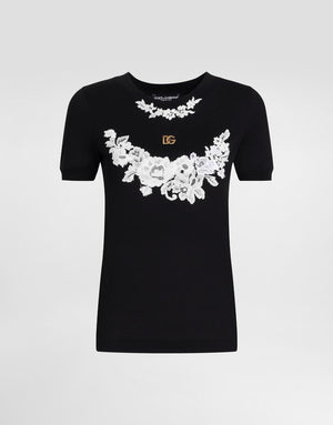 DOLCE & GABBANA Chic Women's T-Shirt for Spring/Summer 2025