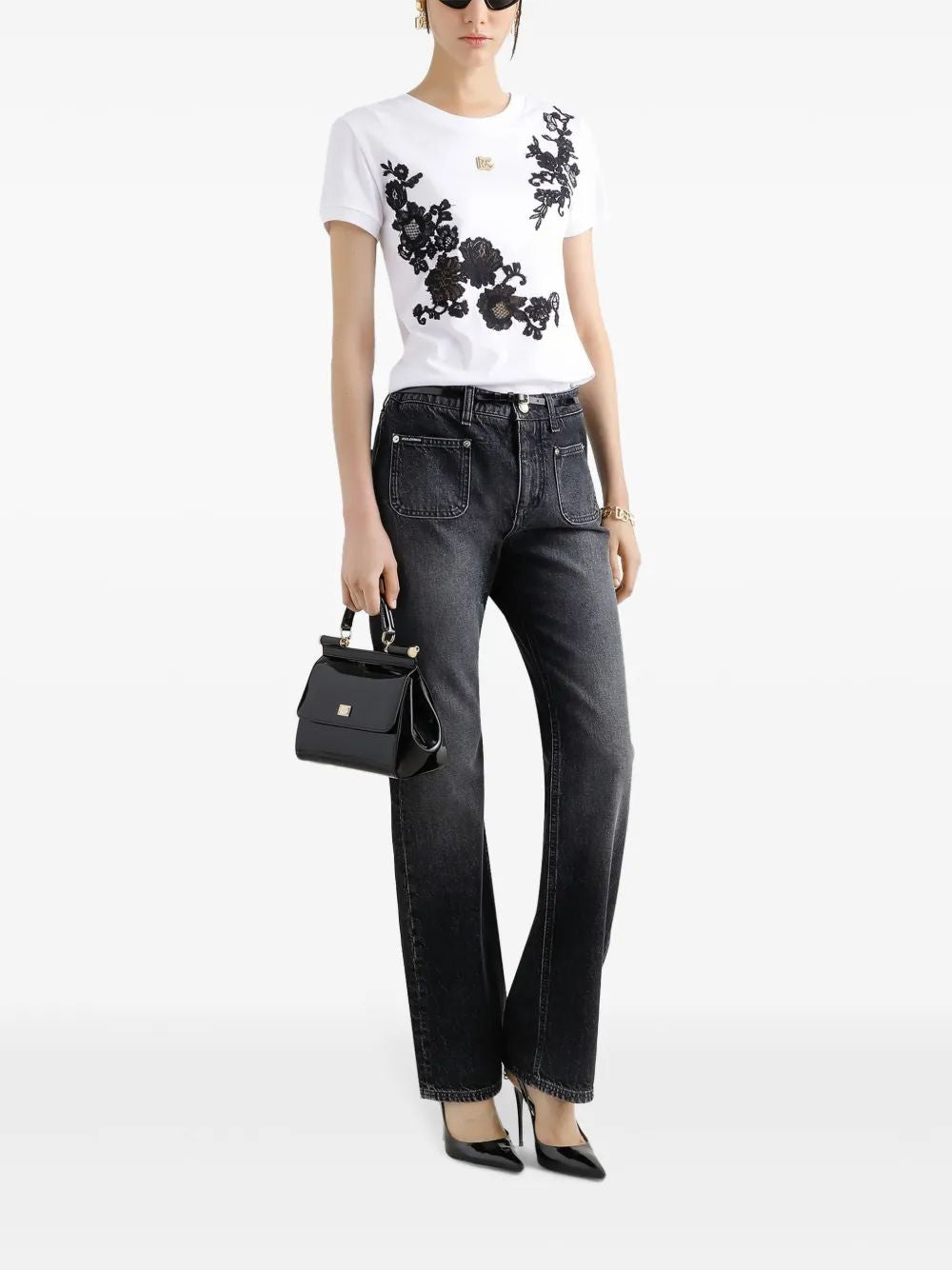 DOLCE & GABBANA Stylish Summer T-Shirt for Women