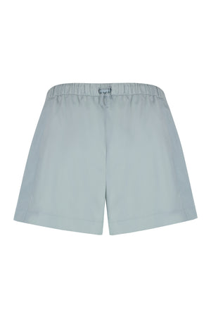 FENDI Techno Fabric Mini Shorts with Adjustable Drawstring