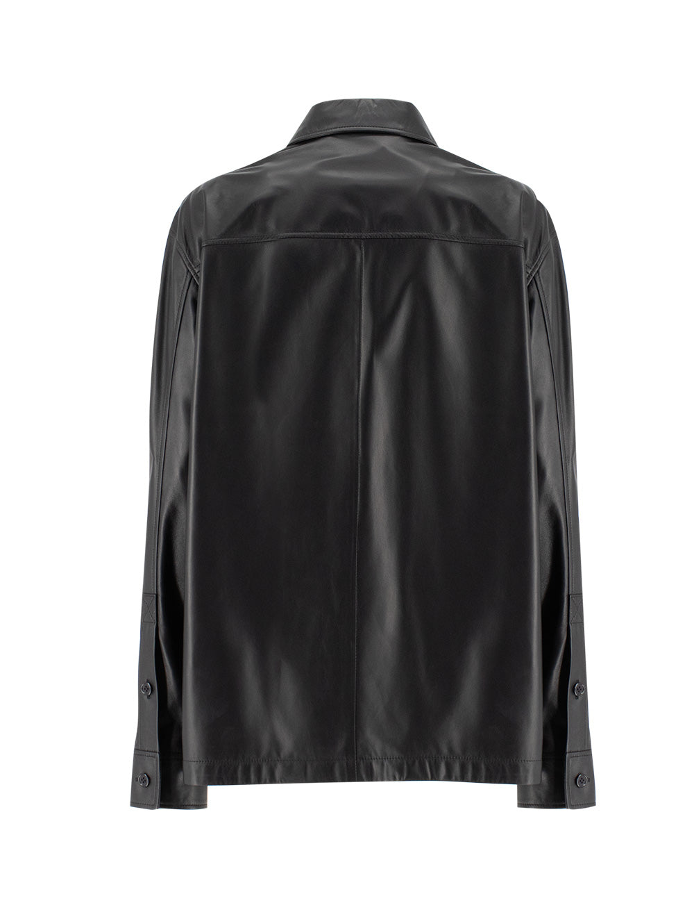 FABIANA FILIPPI Oversized Leather Blouse