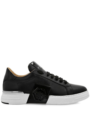 PHILIPP PLEIN Logo-Appliquéd Lace-Up Sneakers for Men