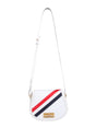 THOM BROWNE Canvas Saddle Shoulder Handbag