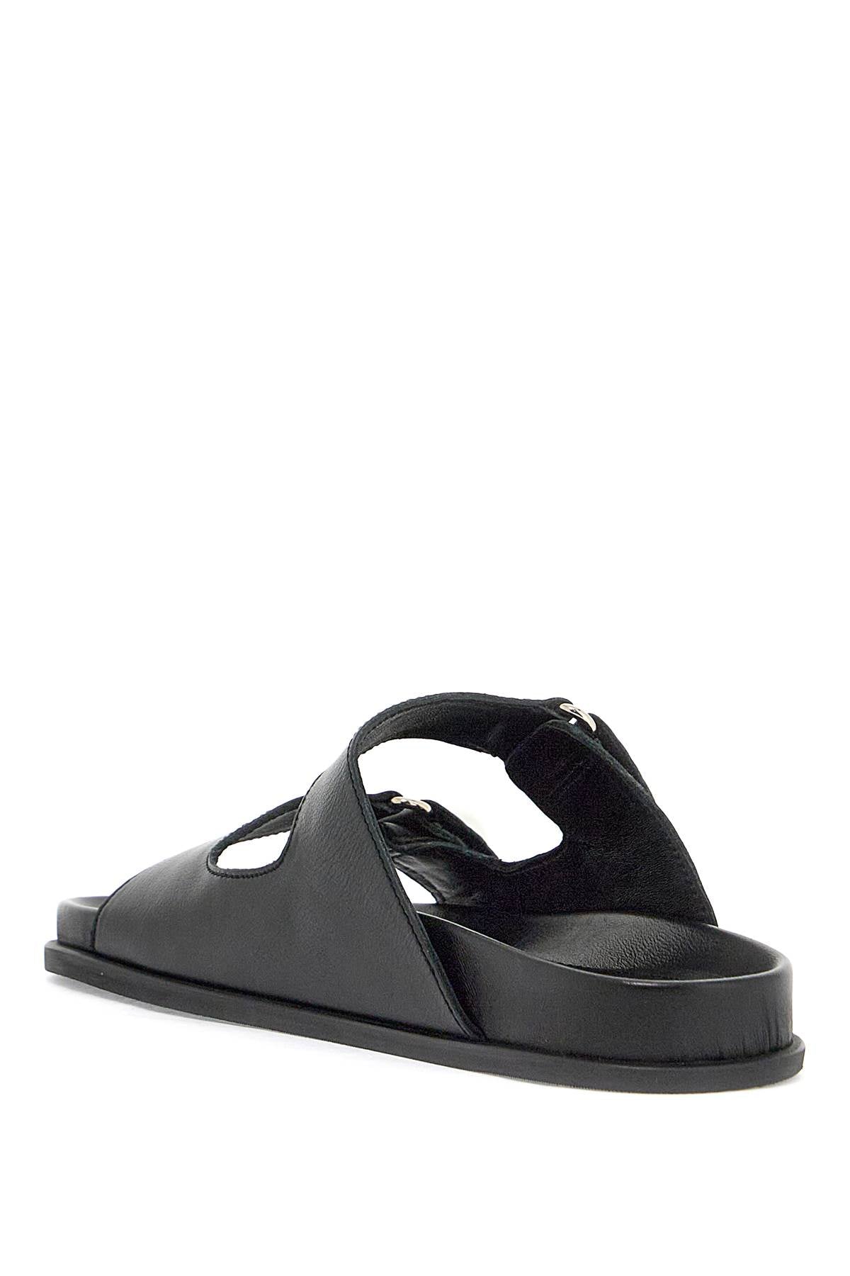 JIMMY CHOO Elegant Slide Sandals with Adjustable Straps