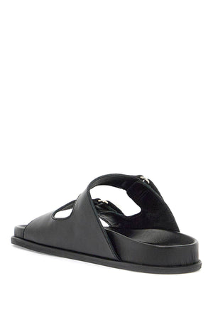 JIMMY CHOO Elegant Slide Sandals with Adjustable Straps