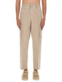 FENDI Classic Regular Fit Gabardine Pants for Men