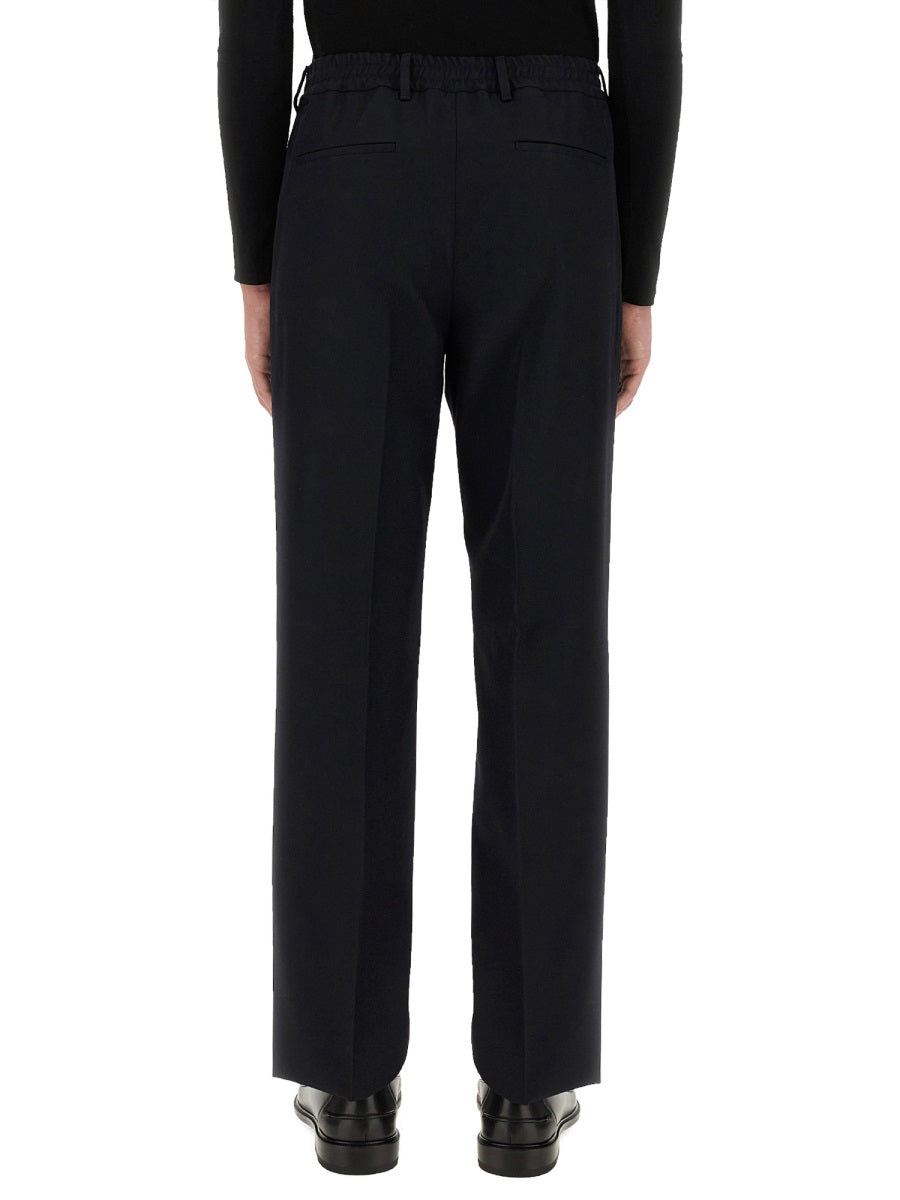 FENDI Men's Straight Fit Wool Pants - Size 50