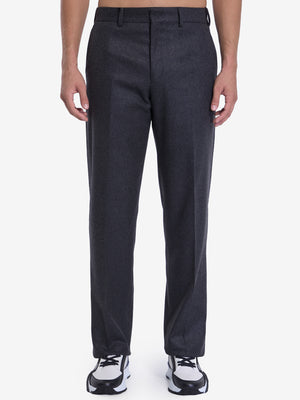 FENDI Straight-Leg Pleated Cashmere Trousers