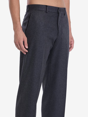 FENDI Straight-Leg Pleated Cashmere Trousers