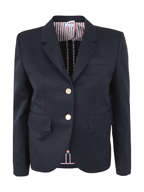 THOM BROWNE High Armhole Wool Gabardine Sportcoat