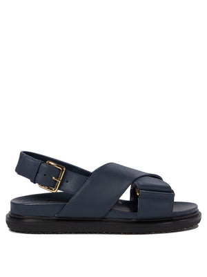 MARNI Chic Leather Sandals for Women - SS25 Collection