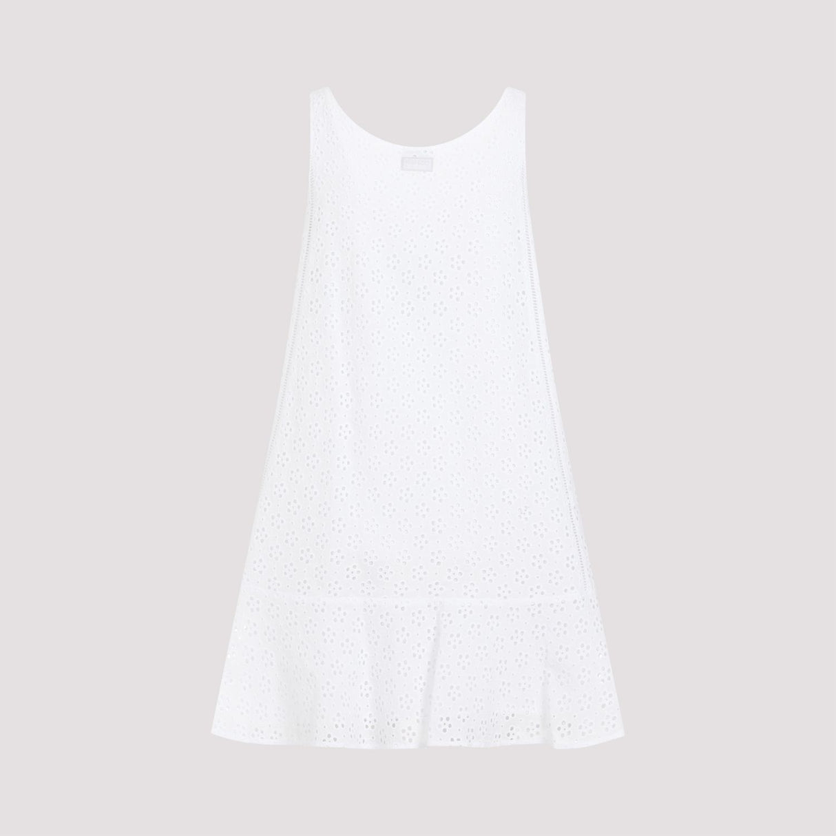 KENZO Anglaise Mini Dress in White for Women