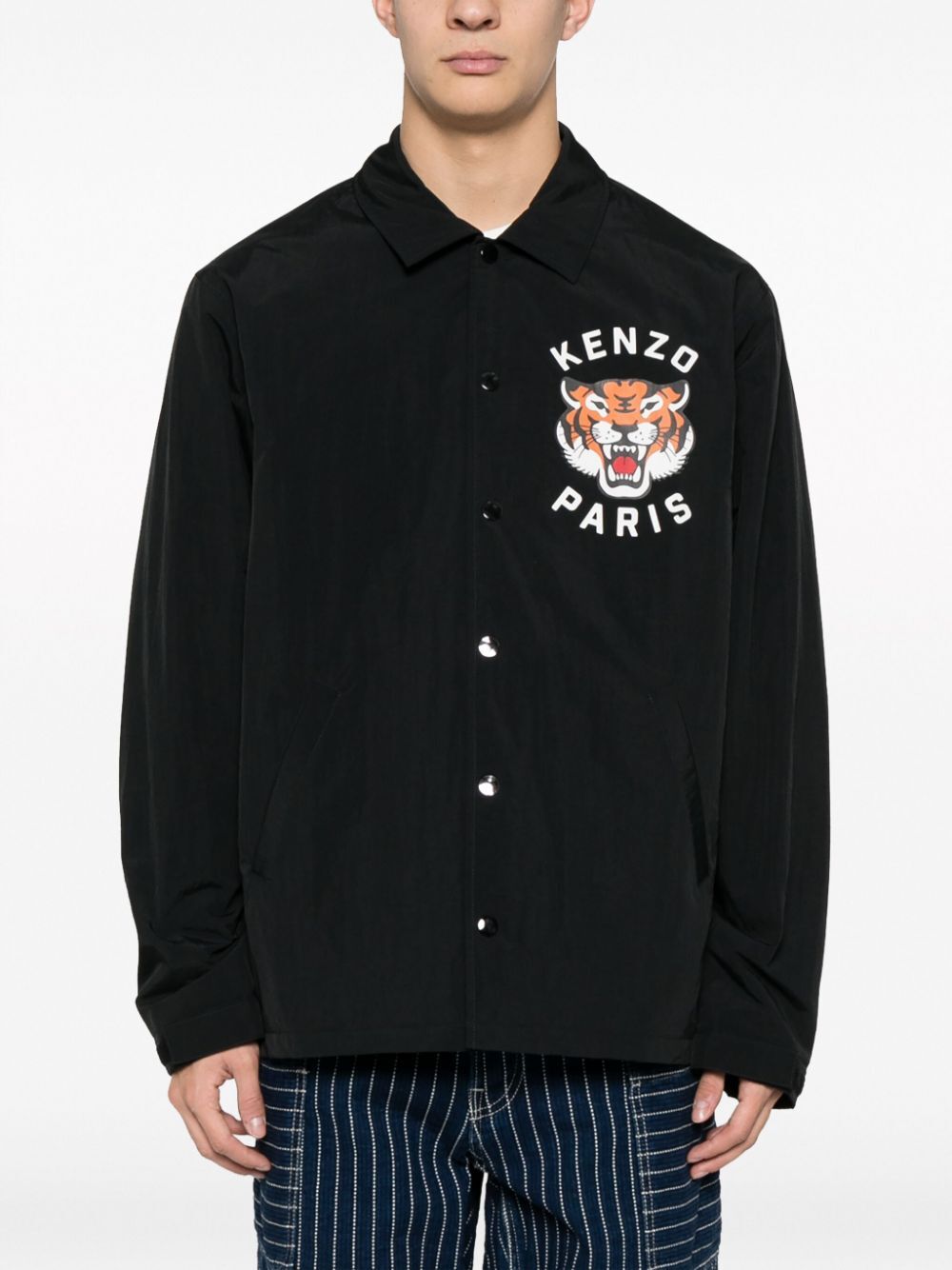 KENZO Lucky Tiger Padded Coach Jacket