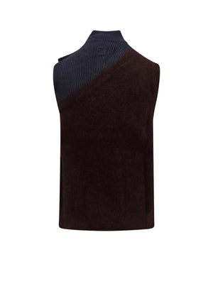 FENDI Wool and Alpaca Vest for the Modern Man