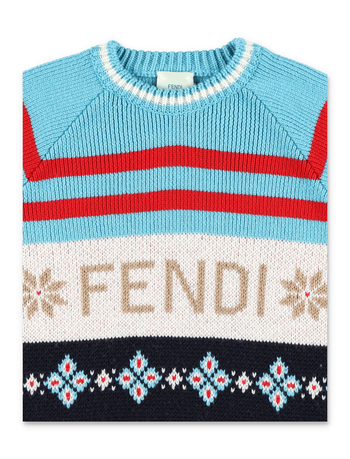 FENDI KIDS Mini Jacquard Sweater for Girls