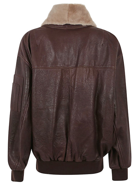 ENES Vivienne Luxe Leather Jacket