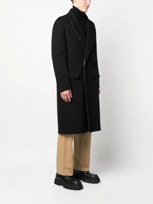 FENDI Men's FW23 Double Wool Logo Jacket