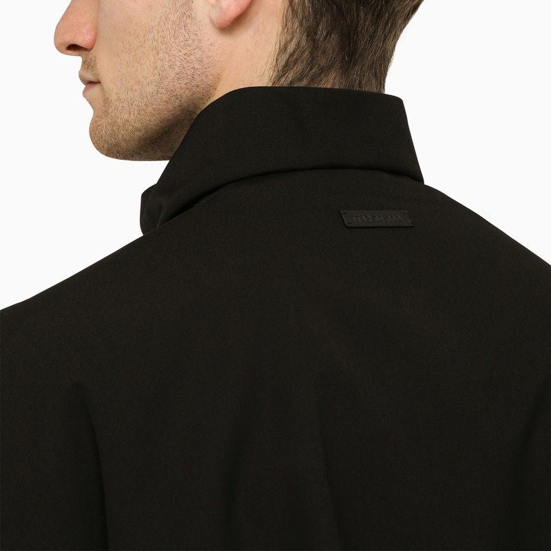 FEAR OF GOD High Collar Wool Trench Jacket