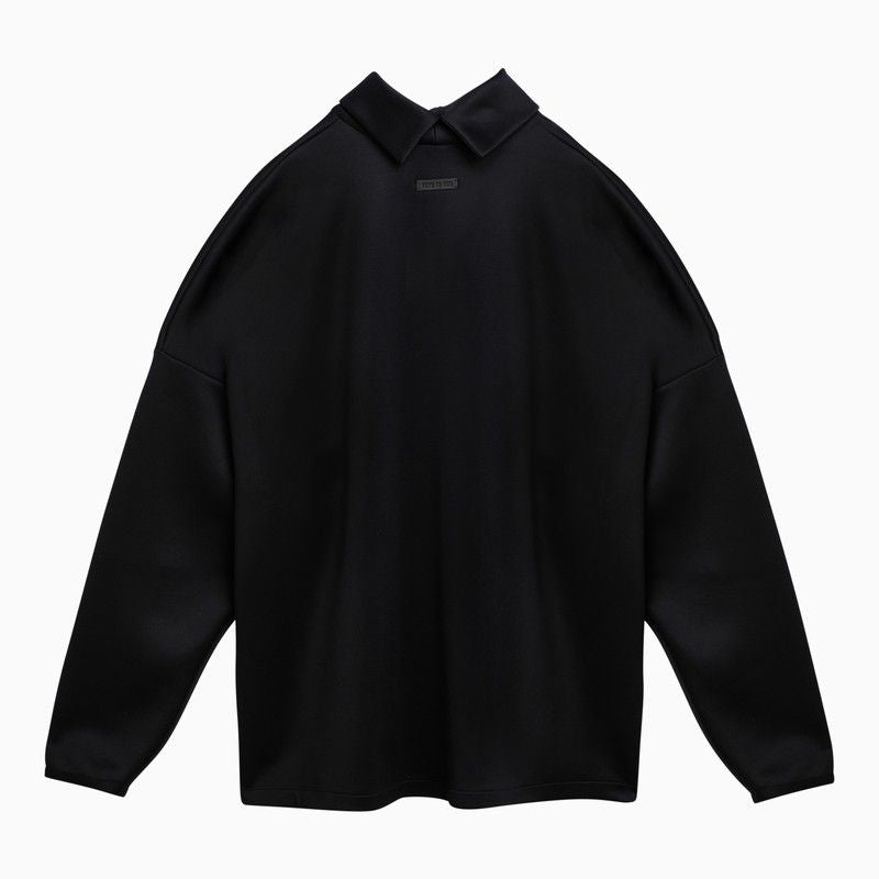 FEAR OF GOD Split High Neck Long Sleeve Top - SS24