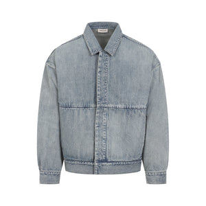 FEAR OF GOD Essential Denim Trucker Jacket for Men