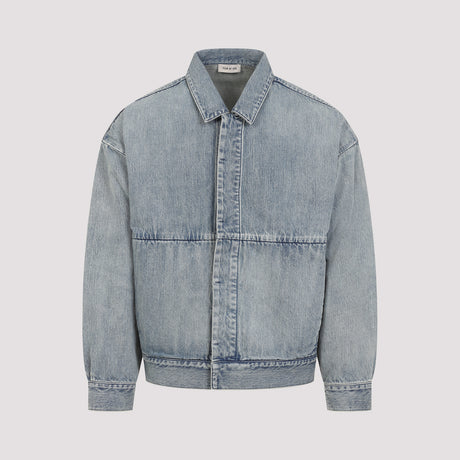 FEAR OF GOD Essential Denim Trucker Jacket for Men