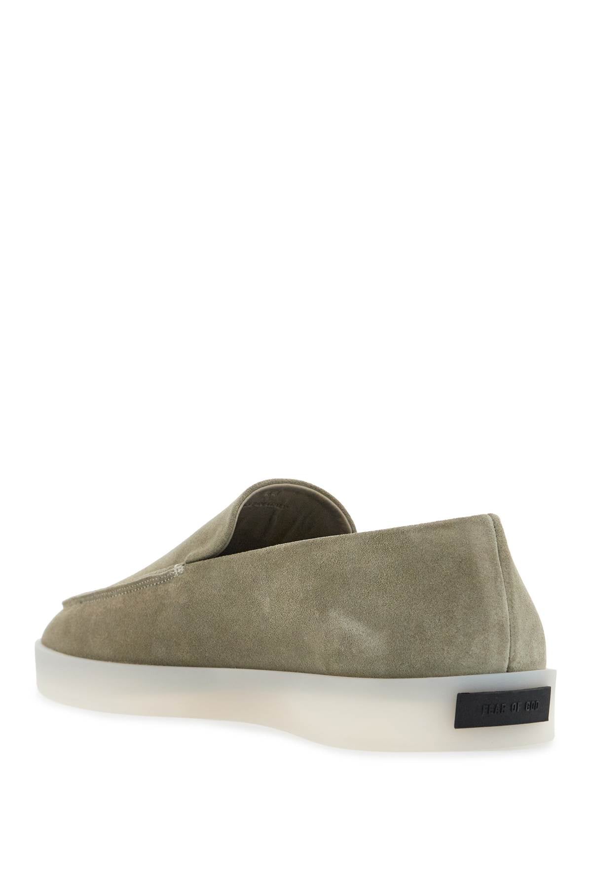 FEAR OF GOD Mini Suede Loafer with Rubber Sole for Women