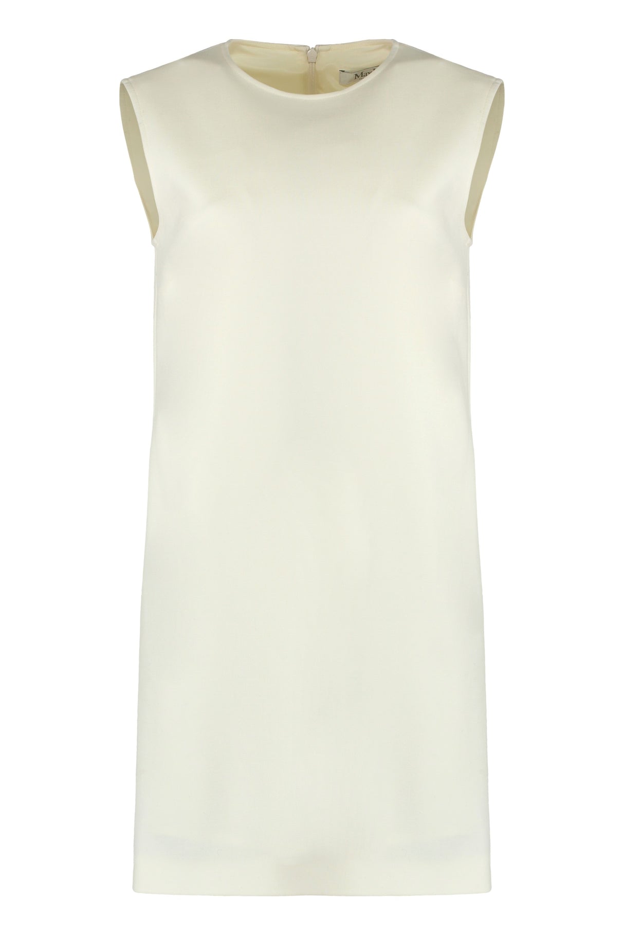 MAX MARA Elegant Wool Dress with Straight Cut