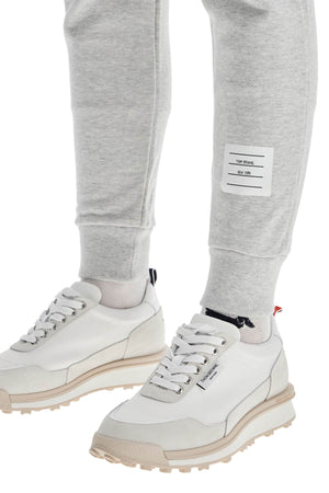 THOM BROWNE Women's Grey Tonal 4 Bar Sweatpants for FW23