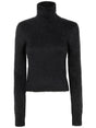 AMI PARIS Slim Brushed Sweater for Women