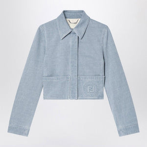 FENDI Cropped Denim Jacket