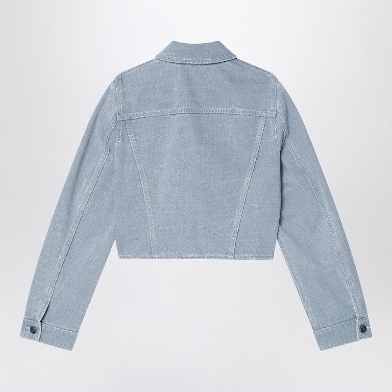 FENDI Cropped Denim Jacket