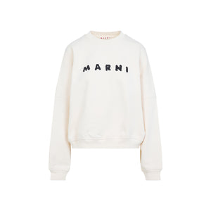 MARNI Logo Sweatshirt for Women - SS25 Collection