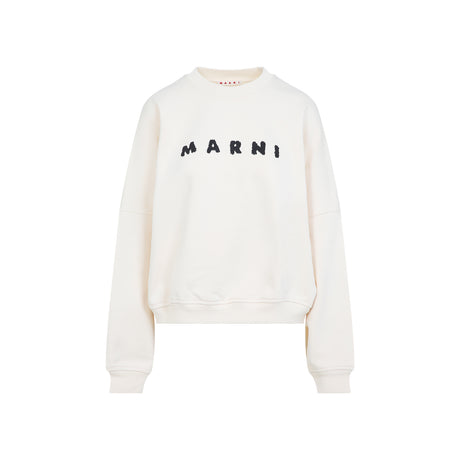 MARNI Logo Sweatshirt for Women - SS25 Collection